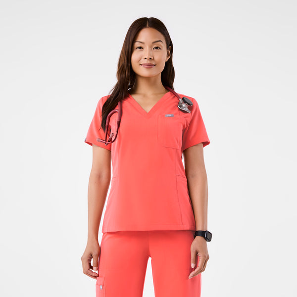 women's Fireside Tulsa Slim V-Neck - Scrub Top