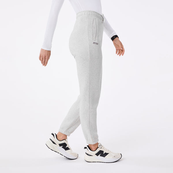 women's Heather Grey Off-Shift Relaxed - Jogger Sweatpant™