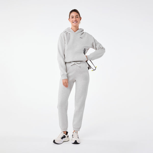 women's Heather Grey Off-Shift Relaxed - Jogger Sweatpant™