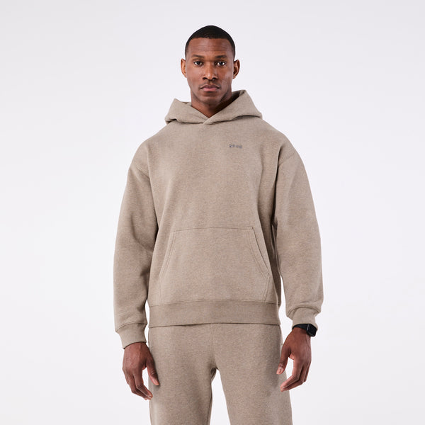 men's Heather Macchiato Off-Shift - Hoodie Sweatshirt™