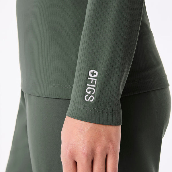 women's Moss Ribbed - Longsleeve Underscrub