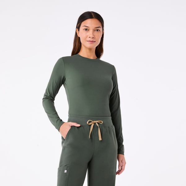 women's Moss Ribbed - Longsleeve Underscrub