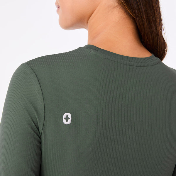 women's Moss Ribbed - Longsleeve Underscrub