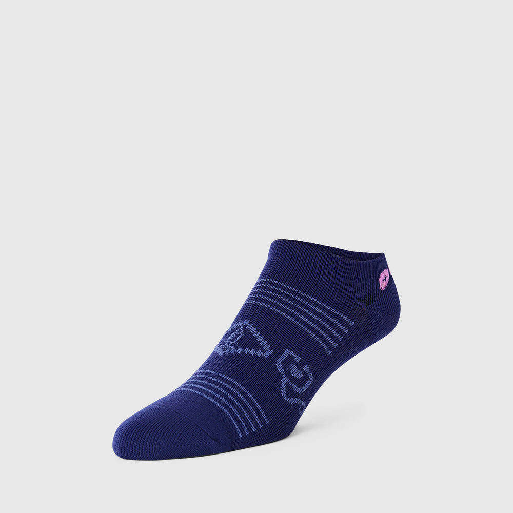 men's Navy Nordic FIGS - Ankle Socks