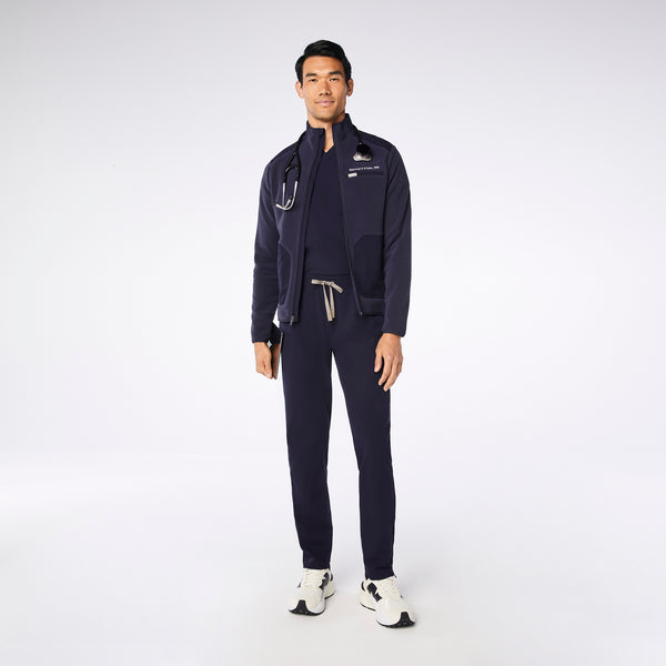 men's Navy Sanford Short Slim Tapered - Scrub Pant