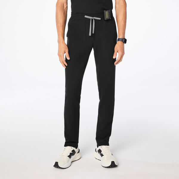 men's Black Sanford Short Slim Tapered - Scrub Pant