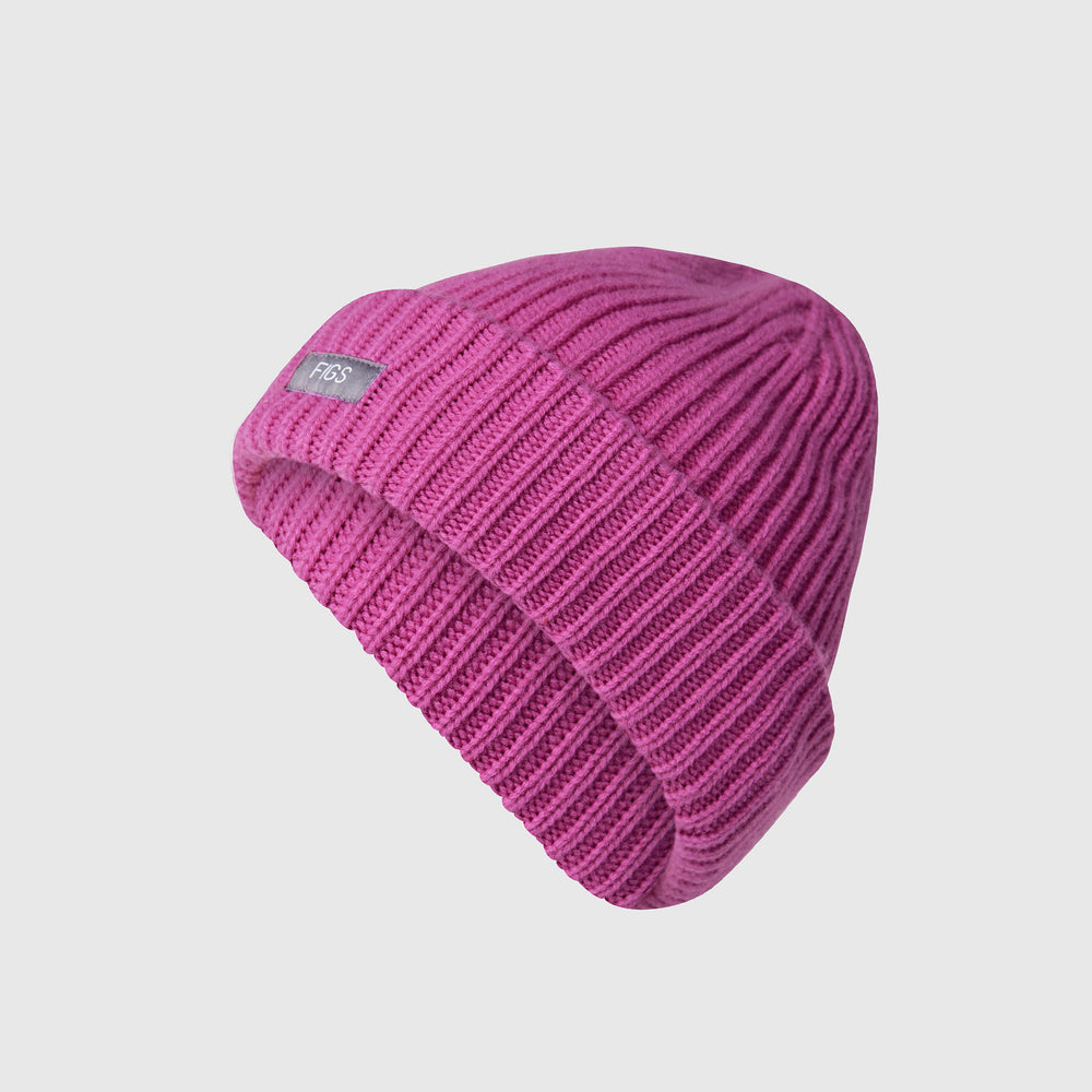 Pink Cloud FIGS Logo Beanie