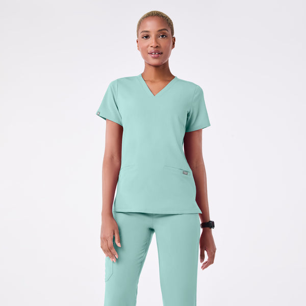 women's Seaglass Casma - Three-Pocket Scrub Top™