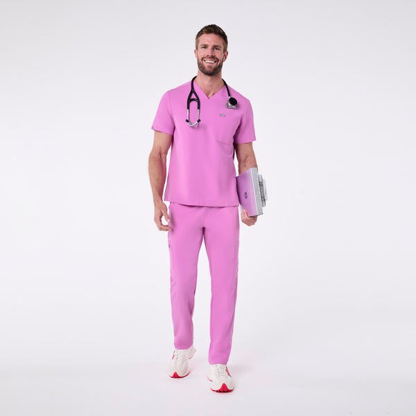 men's Pink Cloud Chisec - Three-Pocket Scrub Top™