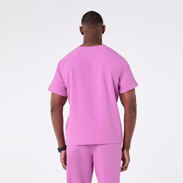 men's Pink Cloud Leon - Three-Pocket Scrub Top™