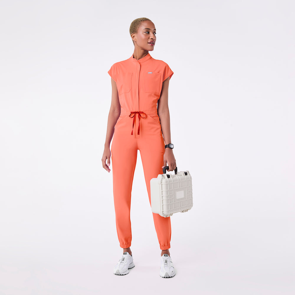 women's Sunset Drift Rafaela Cargo Jogger - Petite ScrubJumpsuit™