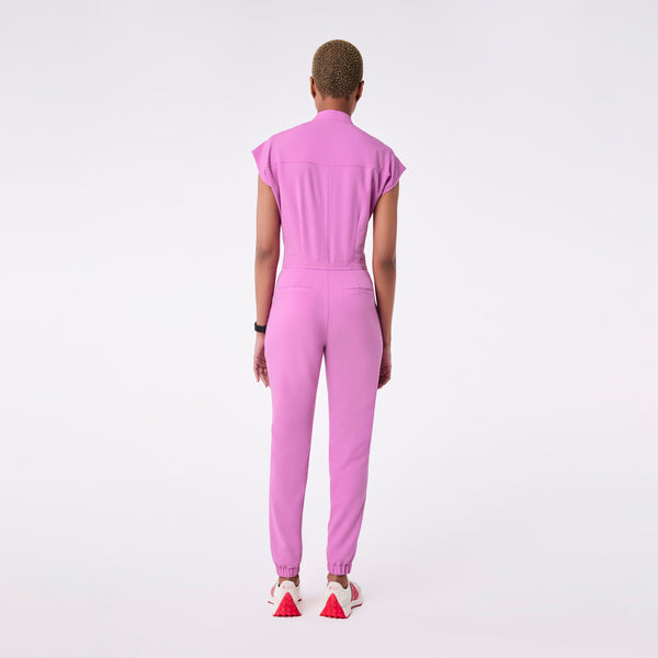 women's Pink Cloud Rafaela - Cargo ScrubJumpsuit™