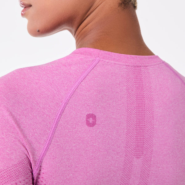 women's Pink Cloud Salta Seamless - Longsleeve Underscrub