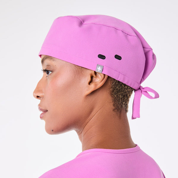 Pink Cloud Modern - Classic Scrub Cap Buttonholes