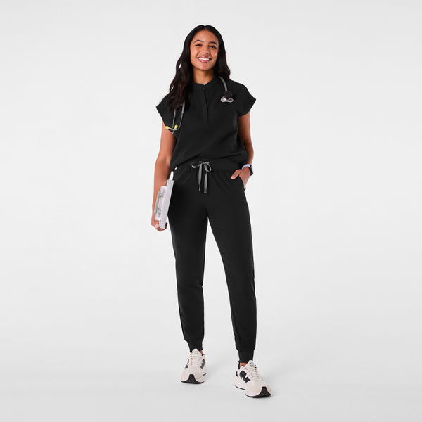 women's Black Zamora™ High Waisted - Jogger Scrub Pants