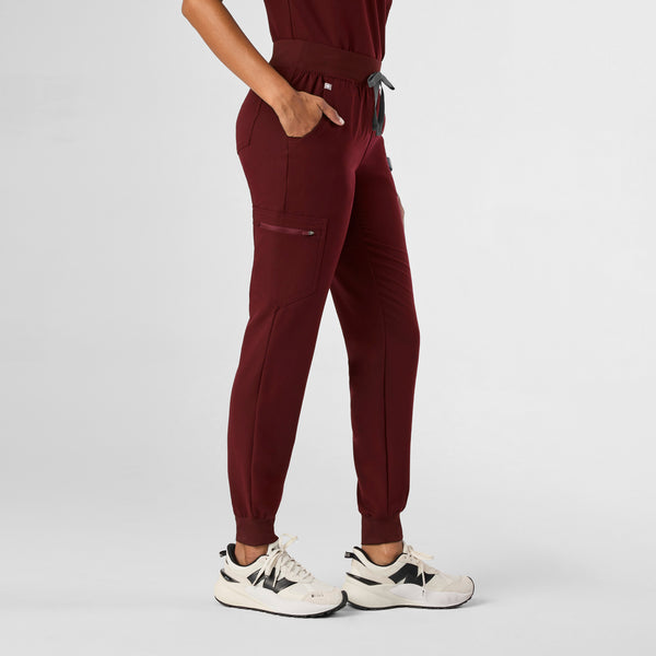 Women's Burgundy Zamora™ - Jogger Scrub Pants