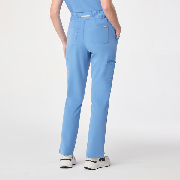 women's Ceil Blue High Waisted Dowa - Tall Scrub Pant