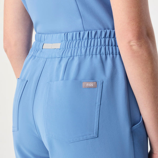 women's Ceil Blue High Waisted Dowa - Tall Scrub Pant