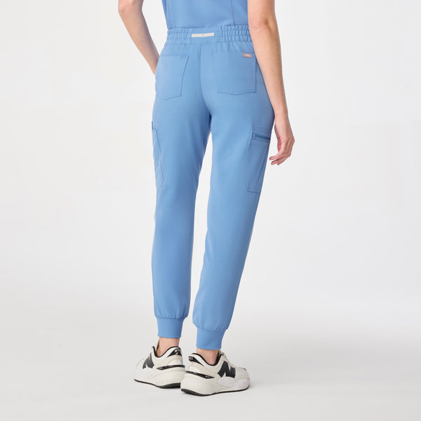 women's Ceil Blue Uman Relaxed - Jogger Scrub Pant