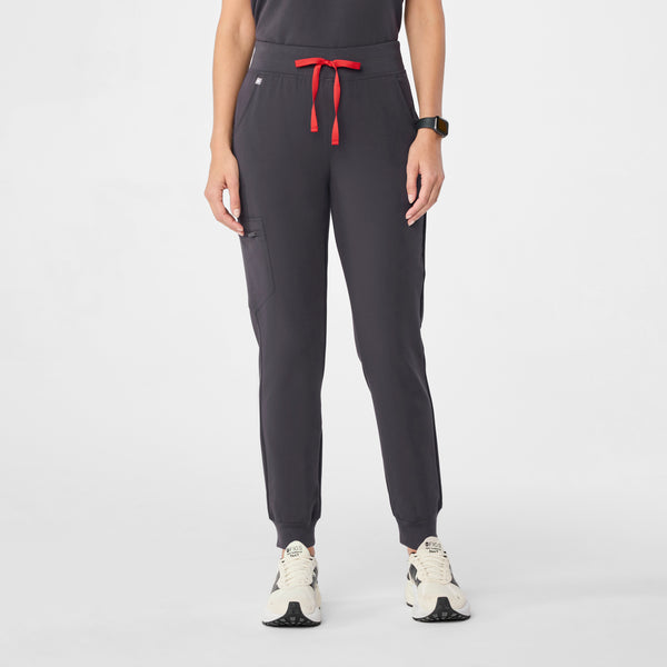 women's Charcoal Zamora™ High Waisted - Jogger Scrub Pants