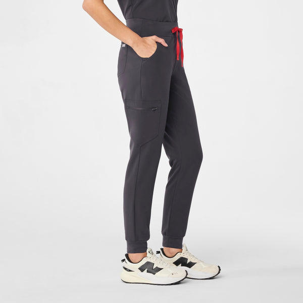 women's Charcoal Zamora™ High Waisted - Jogger Scrub Pants