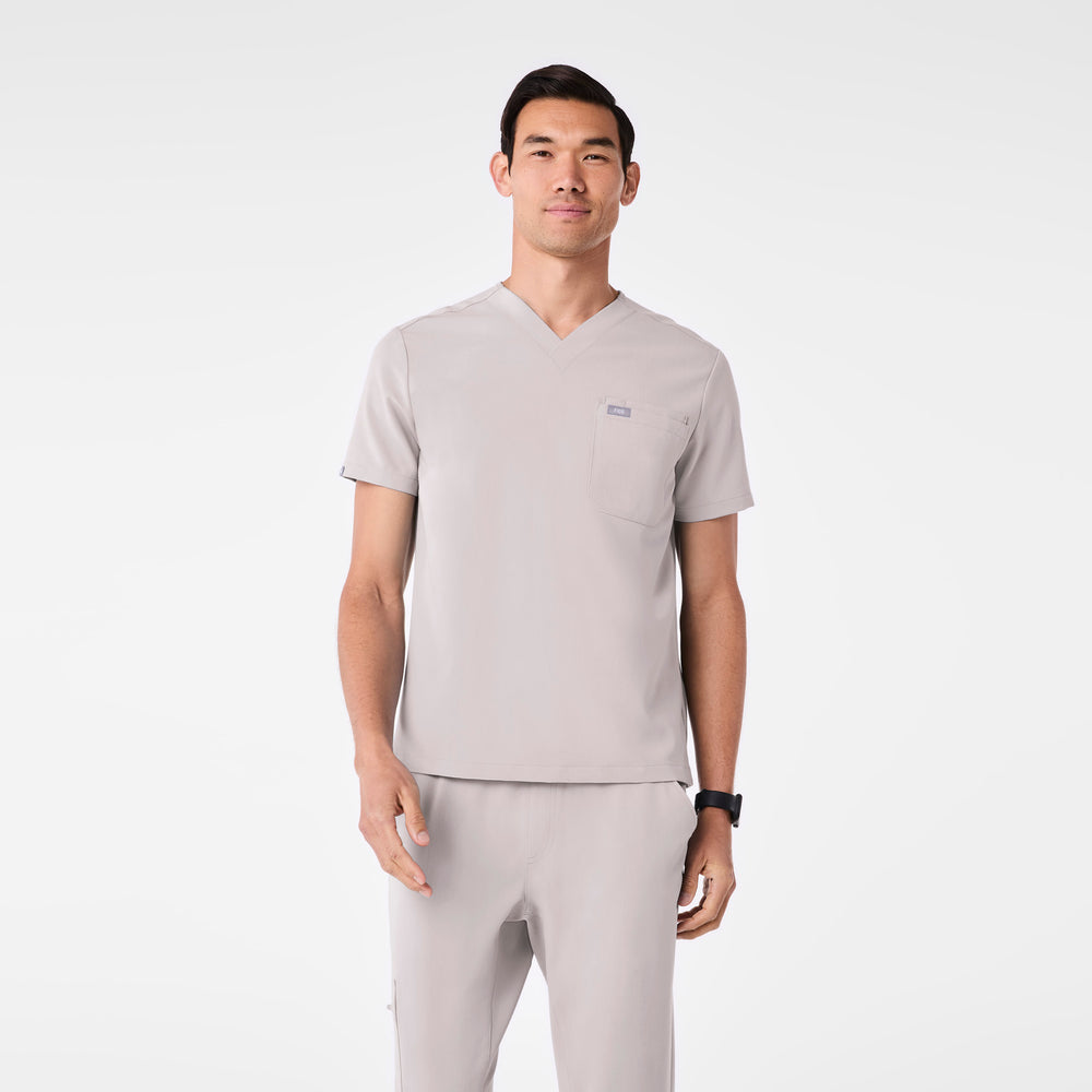 men's Slate Leon - Three-Pocket Scrub Top™