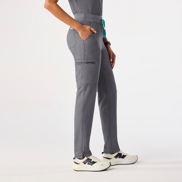 women's Graphite Yola High-Rise Slim 2.0 - Petite  Scrub Pant