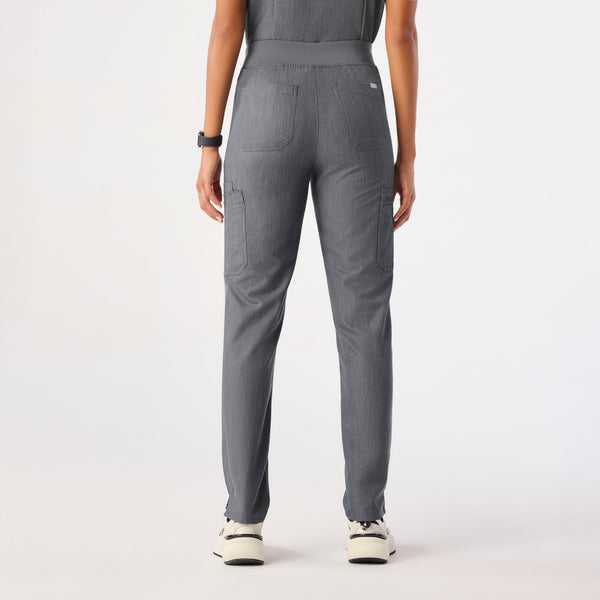 women's Graphite Yola High-Rise Slim 2.0 - Petite  Scrub Pant