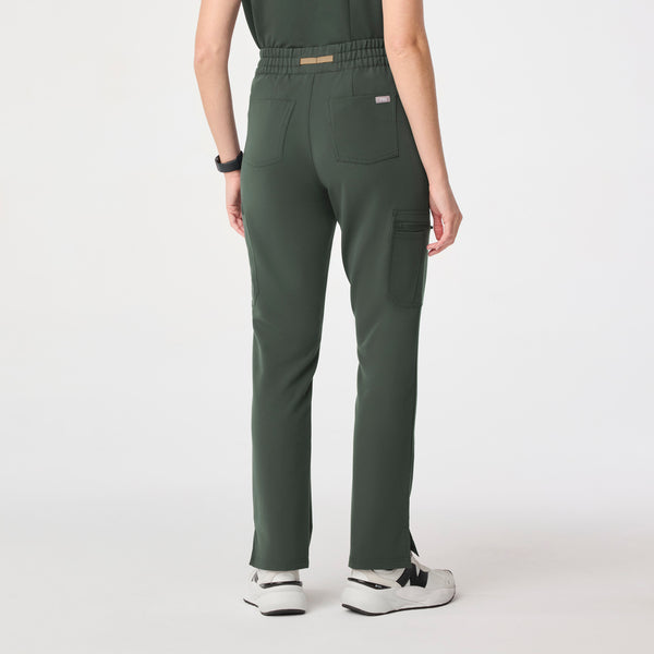 women's Moss High Waisted Dowa - Petite Scrub Pant