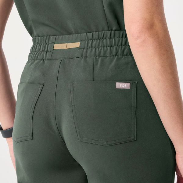 women's Moss High Waisted Uman Relaxed - Tall Jogger Scrub Pant