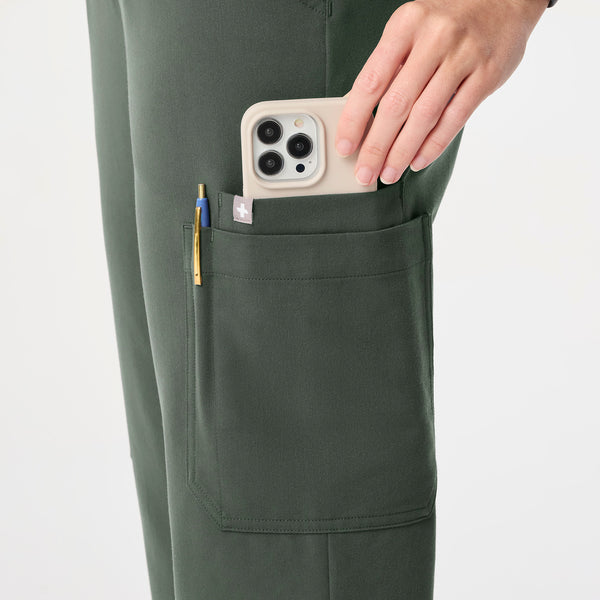 women's Moss High Waisted Uman Relaxed - Tall Jogger Scrub Pant