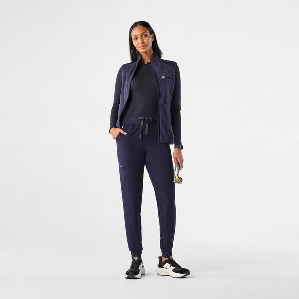 women's Navy Zamora™ High Waisted - Jogger Scrub Pants