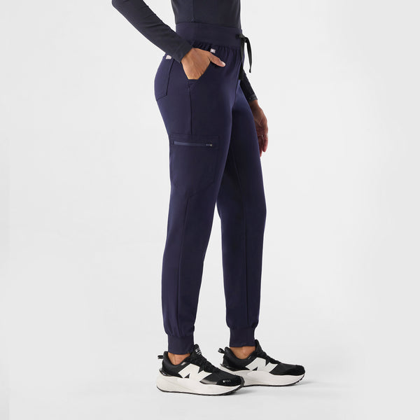 women's Navy Zamora™ High Waisted - Jogger Scrub Pants