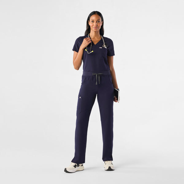 Women's Navy Kade™ - Tall Cargo Scrub Pants