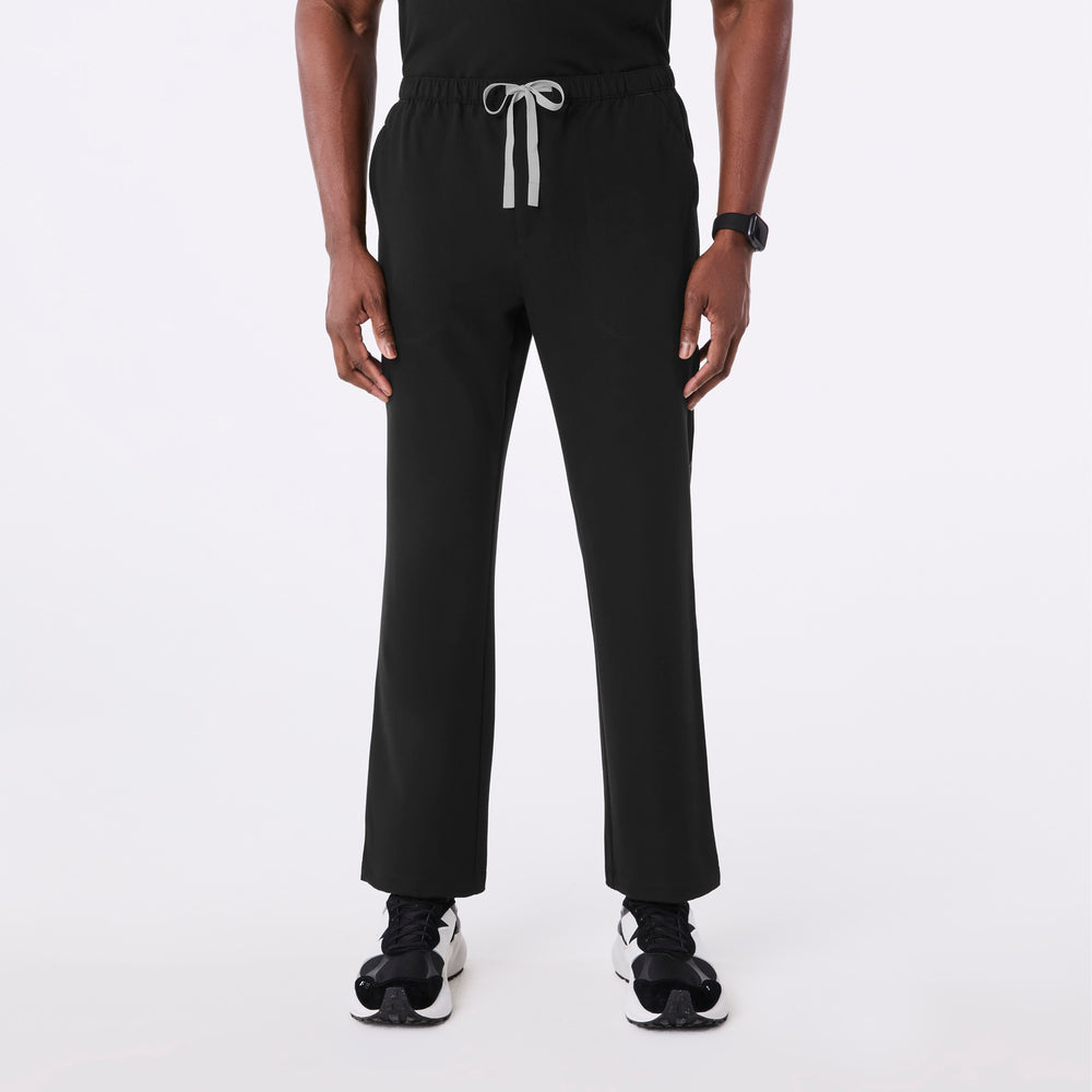 men's Black Billings - Short Straight Leg Scrub Pant