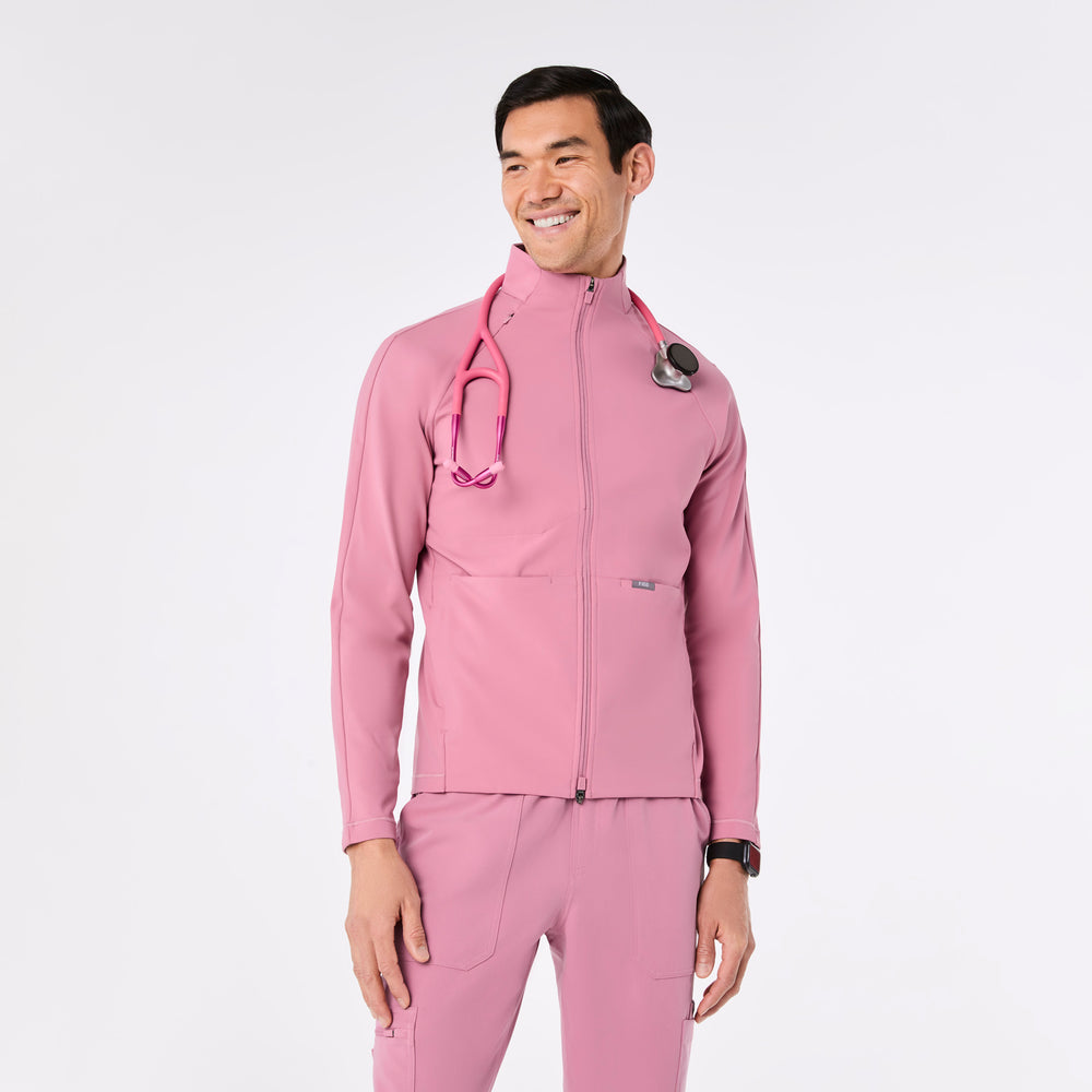 men's Chalk Pink On-Shift ContourKnit Jacket™