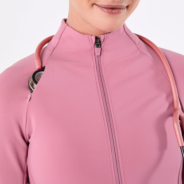 women's Chalk Pink On-Shift ContourKnit Jacket™