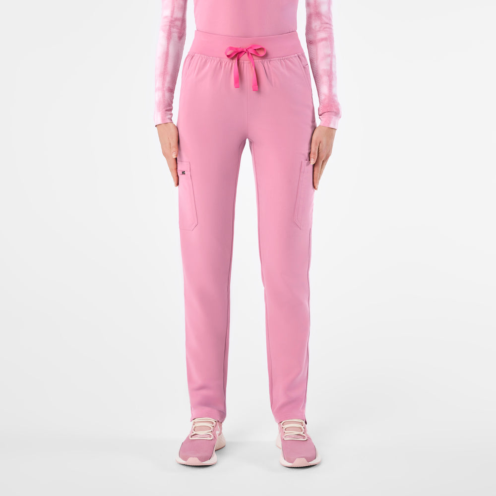 women's Chalk Pink High Waisted Yola - Skinny Scrub Pant™