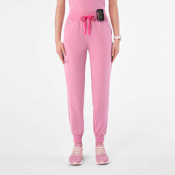 women's Chalk Pink High Waisted Zamora - Jogger Scrub Pant™