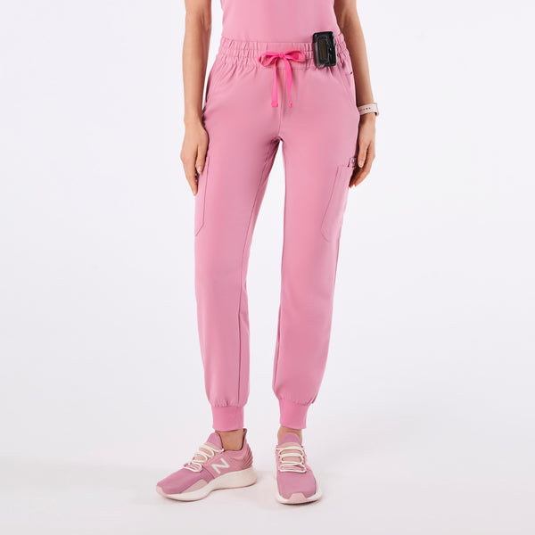 women's Chalk Pink Uman Relaxed - Jogger Scrub Pant