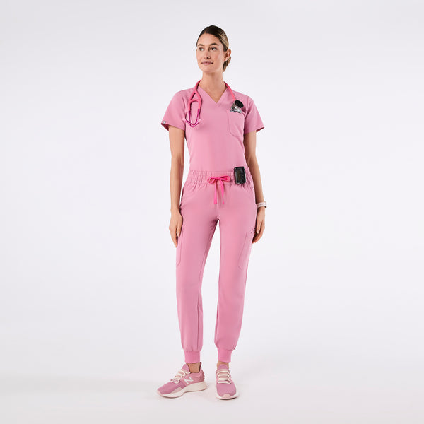 women's Chalk Pink Uman Relaxed - Jogger Scrub Pant