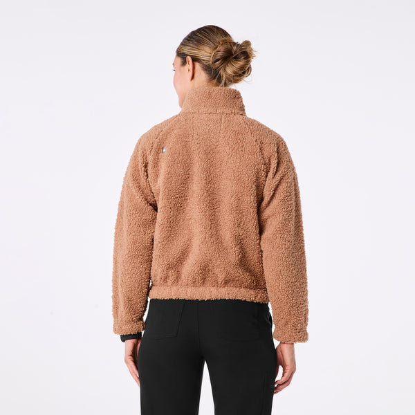 women's Macchiato On-Shift High Pile - Fleece Bomber Jacket™