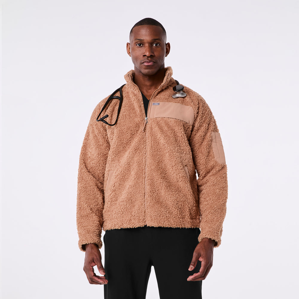 men's Macchiato On-Shift High Pile - Fleece Bomber Jacket™