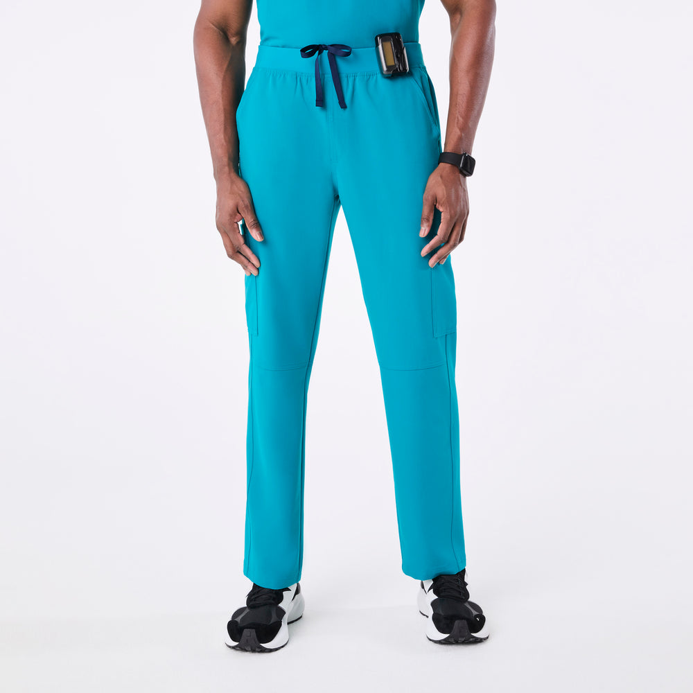 men's Teal Axim - Cargo Scrub Pant™