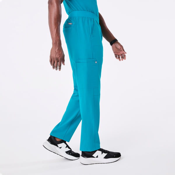 men's Teal Axim - Cargo Scrub Pant™