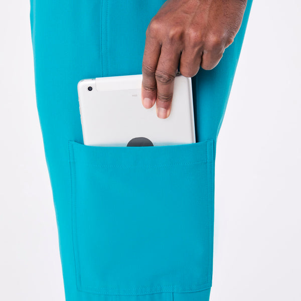 men's Teal Axim - Cargo Scrub Pant™