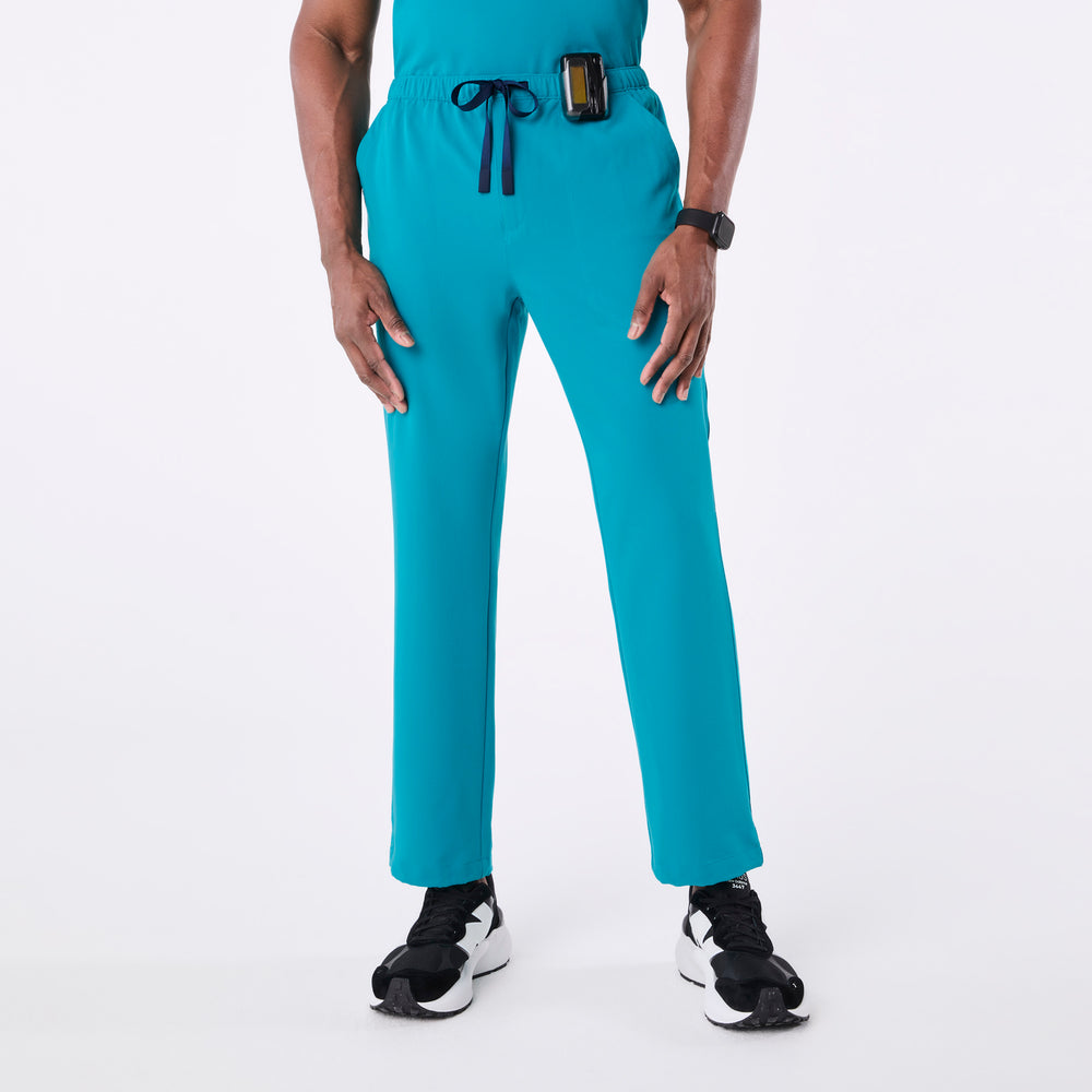 men's Teal Billings - Short Straight Leg Scrub Pant