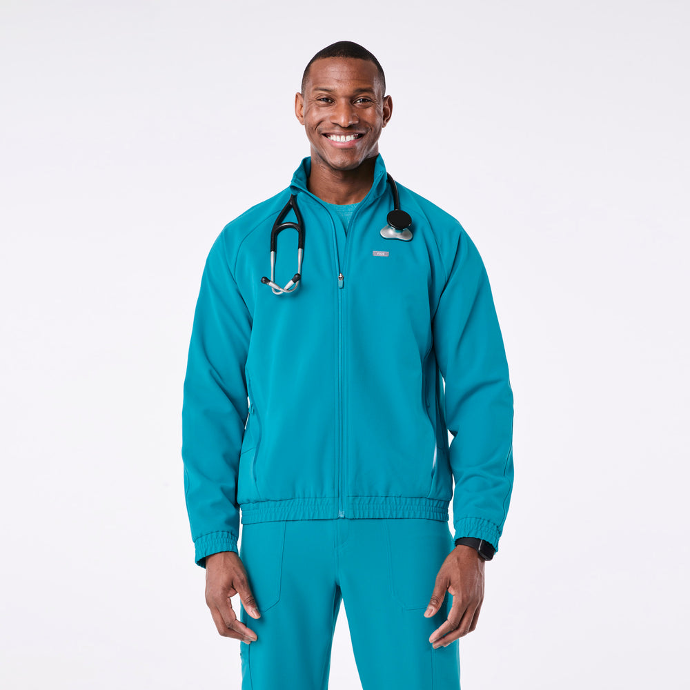 men's Teal Cobaki -  Scrub Jacket