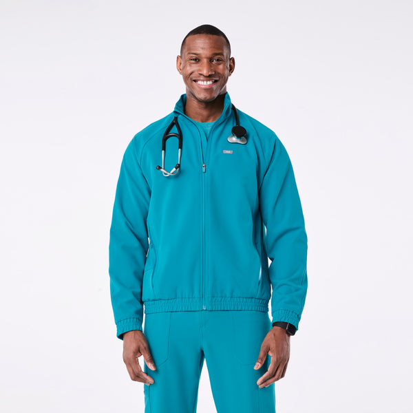 men's Teal Cobaki -  Scrub Jacket