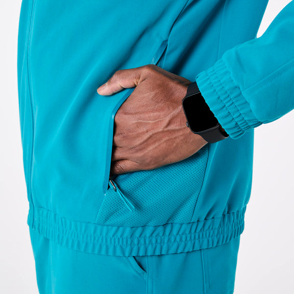 men's Teal Cobaki -  Scrub Jacket